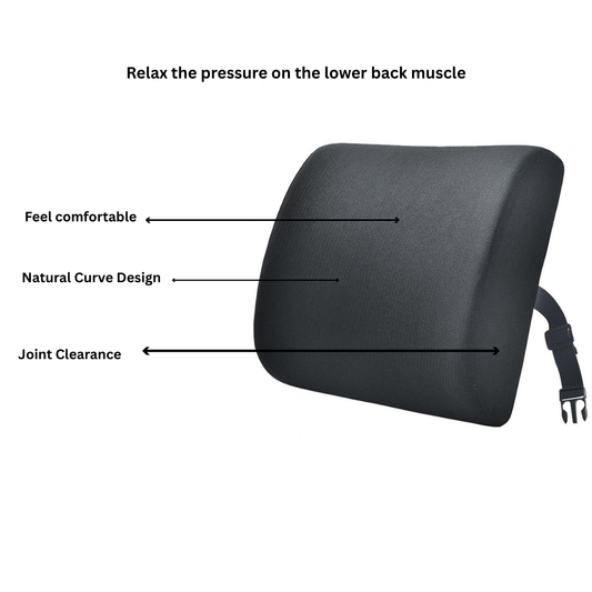 Puremeno BackHaven Lumbar Pillow